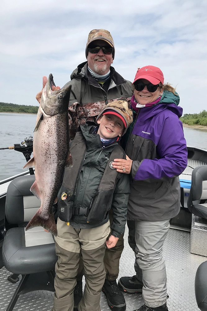 July fishing in Alaska